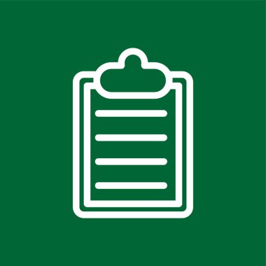 Report icon, vector illustration simple design