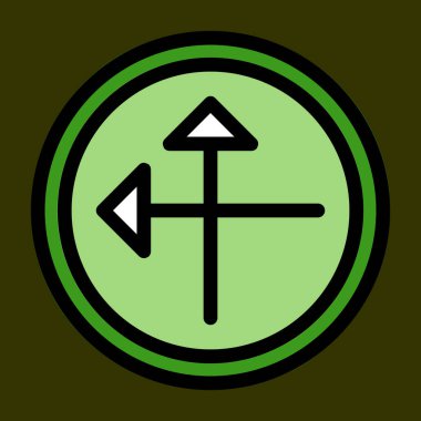 Bilgisayar simgesi, vektör illüstrasyonu basit tasarım