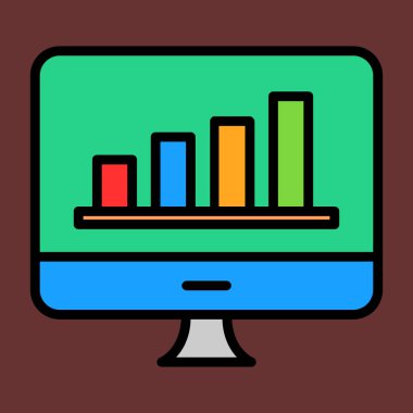 büyüme simgesi, vektör illüstrasyonu basit tasarım