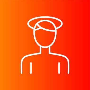 Karışıklık simgesi, vektör illüstrasyonu basit tasarım