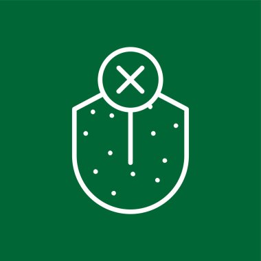 Tat Kaybı simgesi, vektör illüstrasyonu basit tasarım