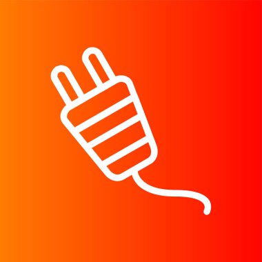 Pompalama simgesi, vektör illüstrasyonu basit tasarım