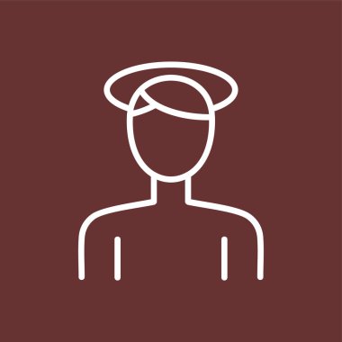 Karışıklık simgesi, vektör illüstrasyonu basit tasarım