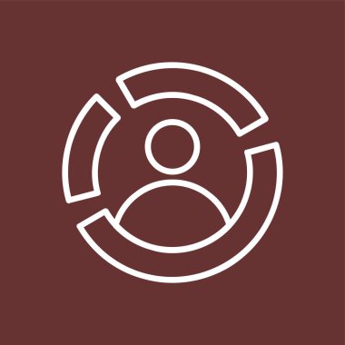 Yetenek Simgesi, vektör illüstrasyonu basit tasarım