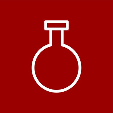 matara simgesi, vektör illüstrasyonu basit tasarım