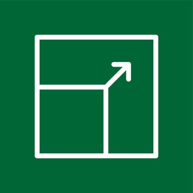 Simge ve vektör illüstrasyonunu büyüt basit tasarım