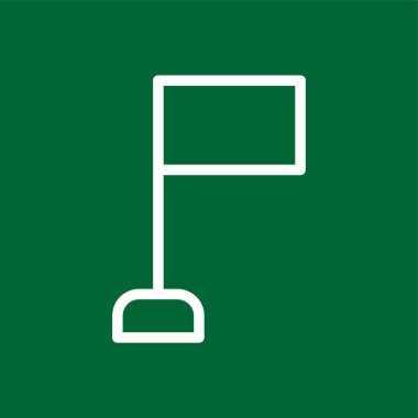 bayrak simgesi, vektör illüstrasyonu basit tasarım