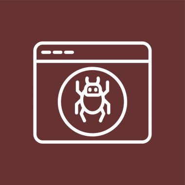 hata simgesi, vektör illüstrasyonu basit tasarım