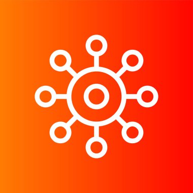 paylaşım simgesi, vektör illüstrasyonu basit tasarım