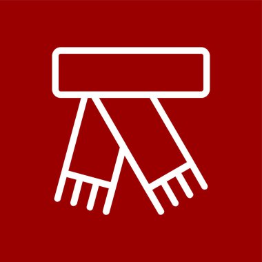 Egzoz simgesi, vektör illüstrasyonu basit tasarım