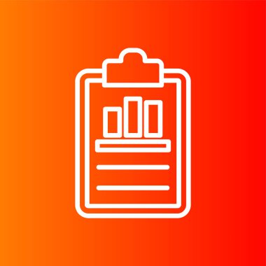 Pano simgesi, vektör illüstrasyonu basit tasarım