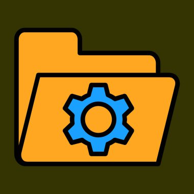 dizin simgesi, vektör illüstrasyonu basit tasarım