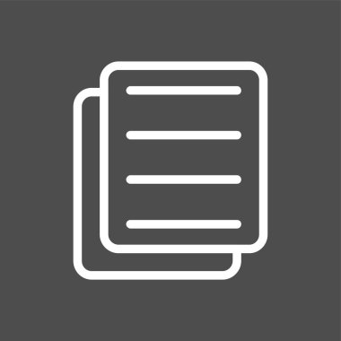 Note icon, vector illustration simple design