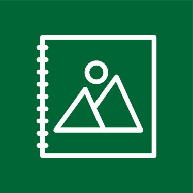 Çocuklar resim simgesi, vektör illüstrasyonu basit tasarım