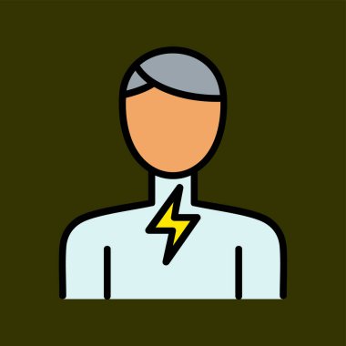 Ağrı Gırtlak simgesi, vektör illüstrasyonu basit tasarım