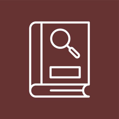 Search icon, vector illustration simple design