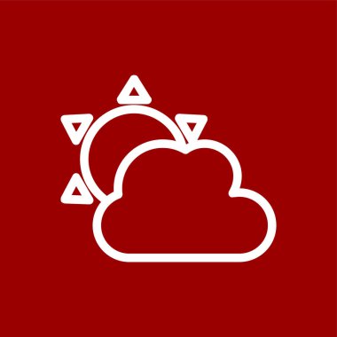 gün simgesi, vektör illüstrasyonu basit tasarım