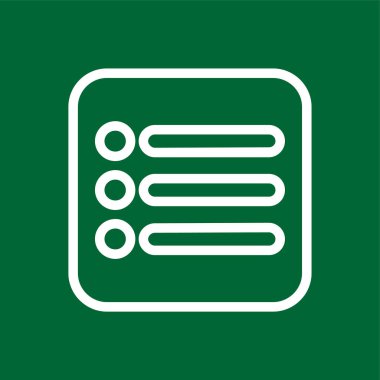 menü simgesi, vektör illüstrasyonu basit tasarım