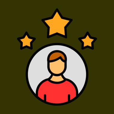 Deney simgesi, vektör illüstrasyonu basit tasarım