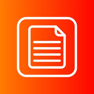 dosya simgesi, vektör illüstrasyonu basit tasarım