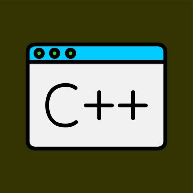 Geliştirme simgesi, vektör illüstrasyonu basit tasarım