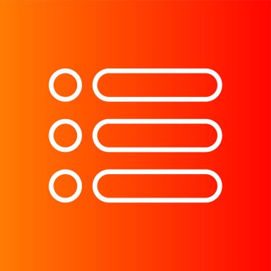 menü simgesi, vektör illüstrasyonu basit tasarım