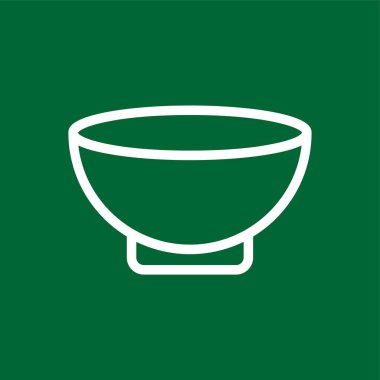 Kase simgesi, vektör illüstrasyonu basit tasarım