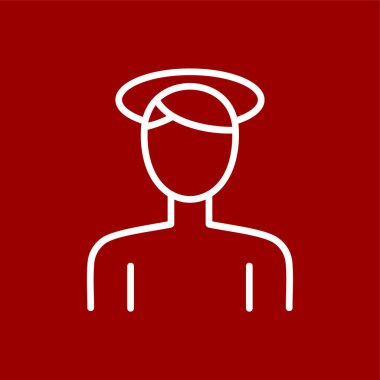 Karışıklık simgesi, vektör illüstrasyonu basit tasarım