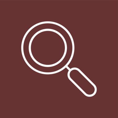 Search icon, vector illustration simple design