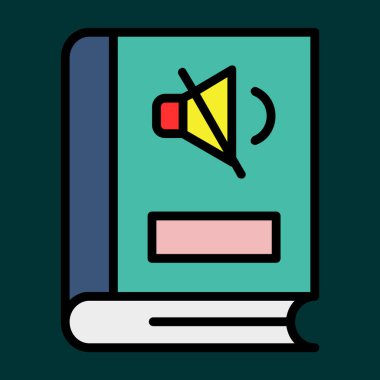 Mute icon, vector illustration simple design