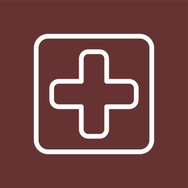 tıbbi simge... simge, vektör illüstrasyonu basit tasarım