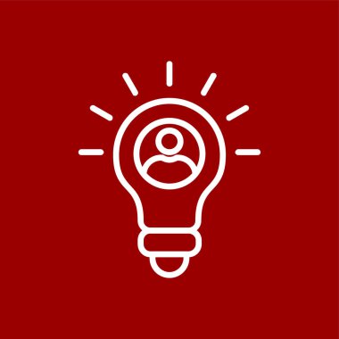 User icon, vector illustration simple design