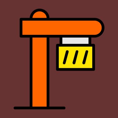 İmza panosu simgesi, vektör illüstrasyonu basit tasarım