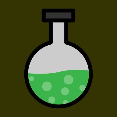 matara simgesi, vektör illüstrasyonu basit tasarım