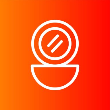 Toz simgesi, vektör illüstrasyonu basit tasarım