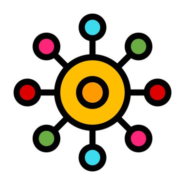 paylaşım simgesi, vektör illüstrasyonu basit tasarım