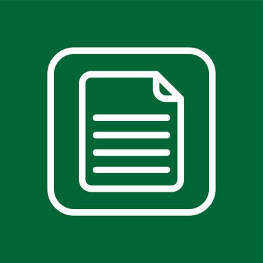 dosya simgesi, vektör illüstrasyonu basit tasarım