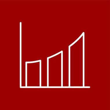 büyüme simgesi, vektör illüstrasyonu basit tasarım