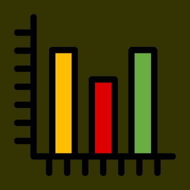 grafik simgesi, vektör illüstrasyonu basit tasarım