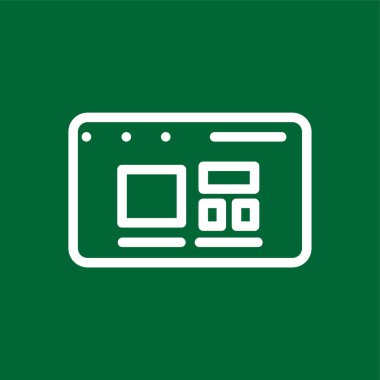 Yanıt Tasarım simgesi, vektör illüstrasyonu basit tasarım