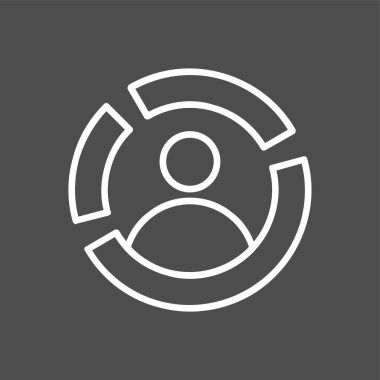 Yetenek Simgesi, vektör illüstrasyonu basit tasarım