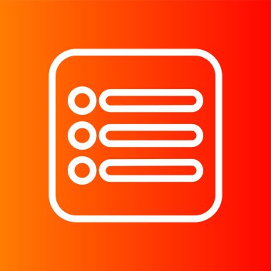 menü simgesi, vektör illüstrasyonu basit tasarım