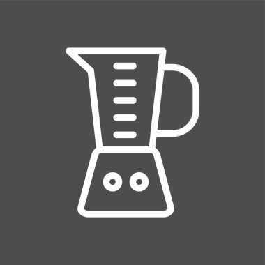 Blender simgesi, vektör illüstrasyonu basit tasarım