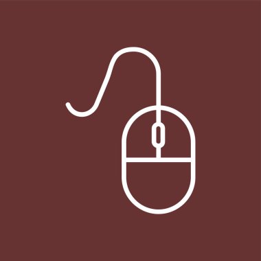 Fare simgesi, vektör illüstrasyonu basit tasarım