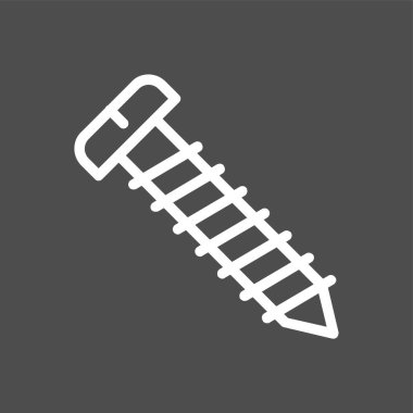 Vida simgesi, vektör illüstrasyonu basit tasarım