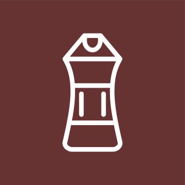 Şampuan simgesi, vektör illüstrasyonu basit tasarım