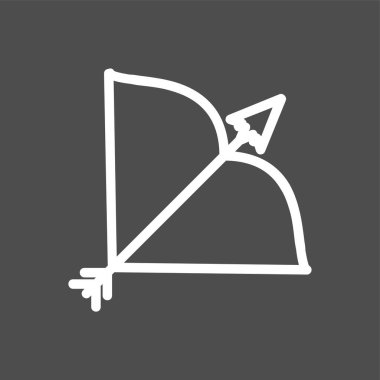 yay simgesi, vektör illüstrasyonu basit tasarım