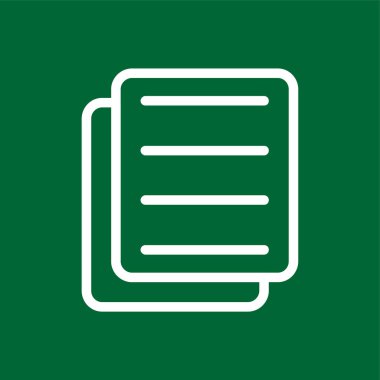 Note icon, vector illustration simple design