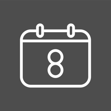 tarih simgesi, vektör illüstrasyonu basit tasarım