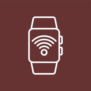 wifi simgesi, vektör illüstrasyonu basit tasarım